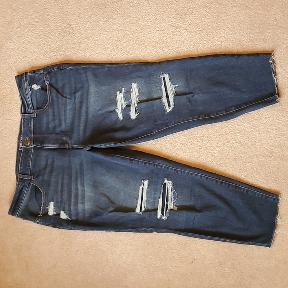 Maurices high rise destructed jeggings size XXL reg. - Picture 1 of 12